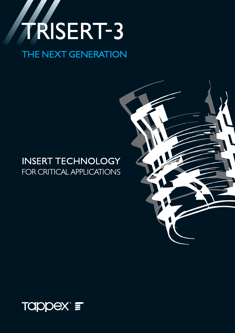 Trisert-3 - ac&eacute;l &eacute;s rozsdamentes ac&eacute;l menetes bet&eacute;tek