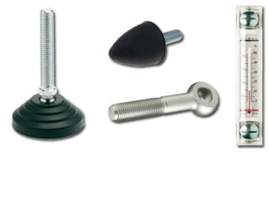 Gépelemek, talpak, hidraulika alkatrészek