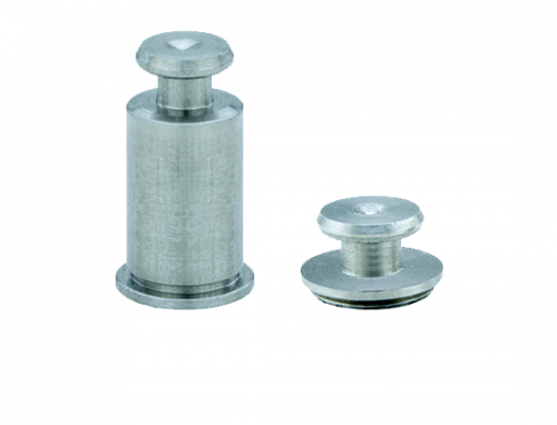 SK4 - besajtolható KEYHOLE távtartó rozsdamentes acéllemezbe